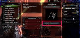 Mhw Iceborne How To Augment Master Rank Weapons