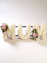 Rylee flowers personally deliver flowers in crossgates. Named Frames From 25 00 Per Letter And Delivery Funeral Flowers Sympathy Flowers Flowers