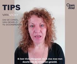 Hier een tip van Vicky om de cirkel van geweld te doorbreken!,  #WIJdoorbrekendecirkelvangeweld #tipsomdecirkelvangeweldtedoorbreken,  #tips, Vicky Bergman, Mirjam Bekker-Stoop, @Mounir Raji, Richard ...