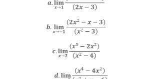 Soal diangkat dari buku matematika kelas 11 karangan #dr sukino m.sc #matematika sma. Menyelesaikan Nilai Nilai Limit Dengan Cara Substitusi Dan Pemfaktoran