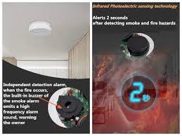 517tc edwards new photoelectric smoke alarm (71.4% similar) can tandem wire up to 6 units form a system. Stand Alone Home Smoke Detectors Dual Sensor Smoke Alarm