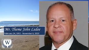 Obituary for Mr. Theme John Ledee Mr. Theme John Ledee Memorial services  will be held at 10:00 AM Saturday, November 11, 2023 at Williams Funeral  Home in Opelousas, LA, for Mr. Theme John Ledee, 72, ...