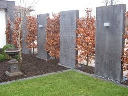 Brise Vue Pierre Plante Arbuste Arbre Deco Jardin Fence Design Backyard Fences Modern Backyard