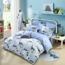 4.6 out of 5 stars. Dinosaur Print Animal Themed Shabby Chic Twin Full Queen Size Bedding Sets In Light Blue Brown And Gray For Kids Hipsterbedding Com