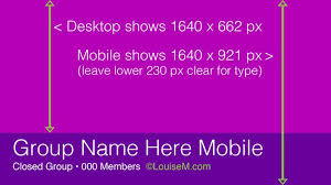 Facebook Group Cover Photo Size 2021 Free Template Louisem Group Cover Photo Cover Photos Cover Pics