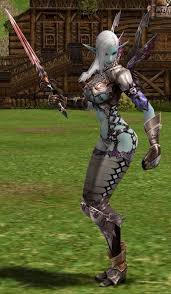 Lineage 2 Dark Elf Heavy Doom Armor Dark Elf Fantasy Characters Fantasy Art