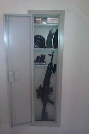 Gun safes are primarily used to prevent access to unauthorized or unqualified persons, for burglary protection, and, in more capable safes, to protect the contents from damage during a flood, fire, or natural disaster. Small Rapid Access Long Gun Safe For Garage Firearm Hobby Sport Discussion New Jersey Gun Forums