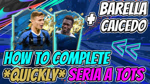 You must complete all tots barella objectives by may 28 and win the card. Best Guide On How To Get Seria A Tots Barella Caicedo Objective Quickly Lozano Player Review Youtube