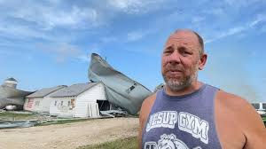 Shell Rock farmer thankful July EF-1 tornado spared lives, says material  things replaceable