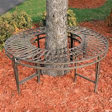 Made from gorgeous, bare fir wood, the outsunny 6 seat garden fir tree wrap bench is a circular bench that can easily become a functional focal point in your garden. Roundabout Tree Bench
