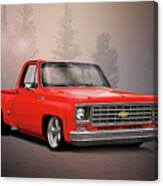 Image result for Crimson Red 1975 Chevy Truck