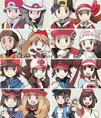Pokemon Player Characters Pokemon Manga Pokemon Pokemon Player Characters