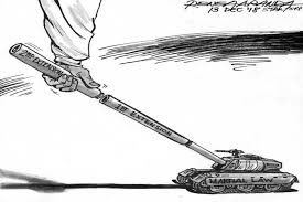 This was fun to draw, though there's something i don't like. Editorial One More Year Of Martial Law Philstar Com