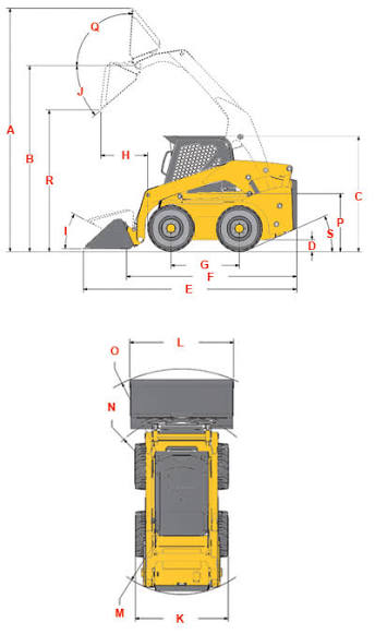 Gehl V230 Skid Steer Loader