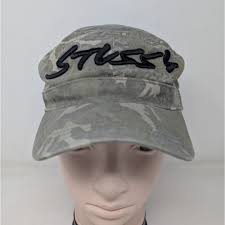 Stussy X Futura 2000 Laboratories Snapback Camo Army Hat Cap Camouflage Rare