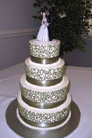Wedding Cake Olive Green Google Search Wedding Cake Olive Green Simple Wedding Cake Wedding Cakes With Cupcakes