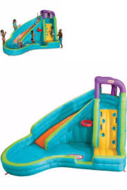Water Slides 145992 Inflatable Little Tikes Slam N Curve Water Slide Buy It Now Only 400 On Ebay W Inflatable Water Slide Water Slides Kids Water Slide