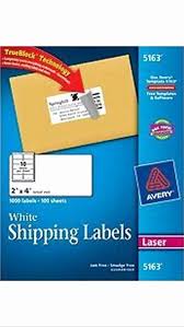 Customizable labels · satisfaction guaranteed · youprint or weprint® Avery Shipping Labels 5163 Template New 50 Avery 5163 8163 2 X 4 Shipping Address Labels 10 Business Card Template Word Label Templates Avery Label Templates