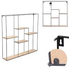 La sélection produits leroy merlin de ce lundi au meilleur prix ! The Home Deco Factory Etagere Murale Carre A 5 Plateaux Bois Metal Beige Noir Achat Vente Etagere Murale Etagere Carre Bois Metal M4 Cdiscount