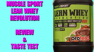 Efectiv sports nutrition loaded lean mass gainer 3kg all in one muscle protein. Muscle Sport Lean Whey Revolution Youtube