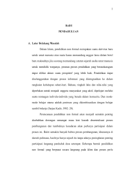 Jika pelajar sudah memahami maka sesi pembelajaran akan ke. Pendahuluan Peran Masjid Dalam Pembinaan Umat Sebagai Upaya Pendidikan Islam Non Formal Studi Kasus Di Masjid Al Huda Weleri Kendal Tahun 2011