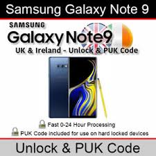 How to unlock samsung note 9 sprint at&t tmobile and all other network even factory barred imeis. Samsung Galaxy Note 9 Unlock Puk Code All Uk Ireland Networks Supported Ebay