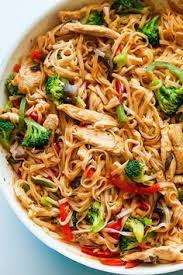 Chicken Stir Fry With Rice Noodles 30 Minute Meal Recipe On Yummly Yummly Recipe Easy Stir Fry Recipes Stir Fry Recipes Chicken Recipes