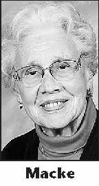 CAROLYN MACKE Obituary (2011)