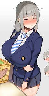 She Got Caught Using Her Old School Uniform - Hentai Arena