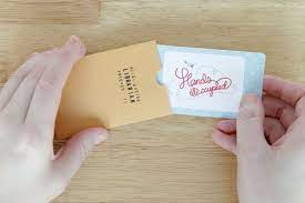 Make sure your clients know you mean business with zazzle's professional selection of business envelopes. Diy Business Card Envelopes New Business Cards For Hands Occupied Diy Business Cards Card Envelopes Cards