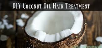 Put on a shower cap, and wrap with a towel to prevent mixture from dripping onto face. Coconut Oil Hair Treatment