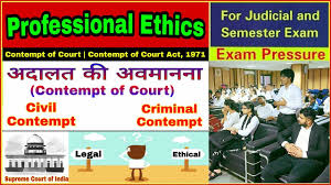 Contempts of courts act 1971 notes. In Re Arundhati Roy 2002 Contempt Of Court Professional Ethics Aasim Yezdani Youtube