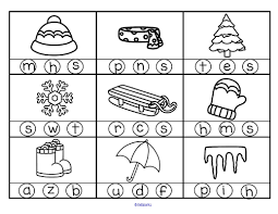 Winter Theme Activities And Printables For Preschool Initial