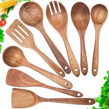 Wooden Spoons For Cooking Nonstick Kitchen Utensil Set Wooden Spoons Cooking Utensil Wooden Cooking Utensils Set Wood Cooking Utensils Bamboo Cooking Utensils