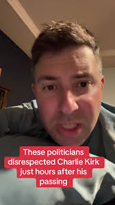 Politicians Disrespect Charlie Kirk
