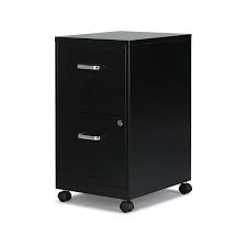 Drawers slide easily and hold a4 drop files. Staples 2 Drawer Vertical File Cabinet Locking Letter Black 18 D 52145 2806665 Walmart Com Walmart Com