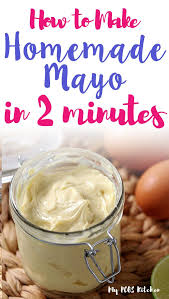 I Ll Show You How To Make Homemade Mayonnaise In Less Than 2 Minutes Using An Immersion Blender Food In 2020 Food Processor Recipes Homemade Mayo Homemade Mayo Recipe