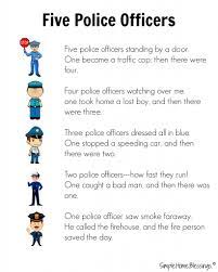 Cute Rhyme For Preschool Police Man Unit Community Helper Lesson Community Helpers Police Community Helpers Preschool
