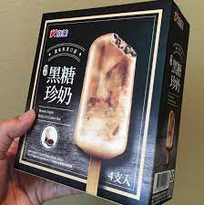 Monster Munching Brown Sugar Boba Ice Cream Bars