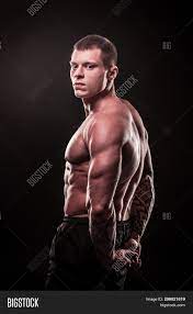 Bodybuilder teen posing routine, no access to gym means muscle atrophy видео teen bodybuilder side and back poses канала ben sugden. Side View Male Image Photo Free Trial Bigstock