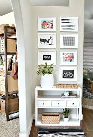 As you can imagine, her little 1920's craftsman is in a constant state of flux. 10 Ways To Fake An Entryway Entryway Decorating Tips