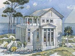 Eplans Greek Revival House Plan Classical Retreat From The Southern Living Coastal House Plans Lake Front House Plans Southern House Plans