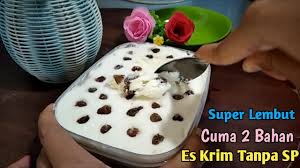 Tips membuat es krim sendiri di rumah. Cara Membuat Es Krim Tanpa Sp Cuma 2 Bahan Es Krim Lembut Youtube