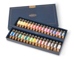 ميشن طقم الوان مائية ذهبي 34 الوان Amazon Ae