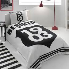 Tac Besiktas 1903 Logo Pike Takimi 177 Nevresim Takimlari Mobilya Carsaflar