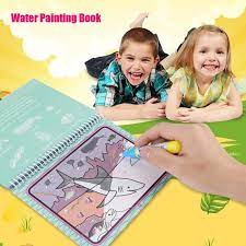 Livre De Coloriage Reutilisable Avec Stylo A L Eau Pour Enfants Jouet Educatif D Apprentissage Precoce De Peinture N 1 Sev Cdiscount Jeux Jouets