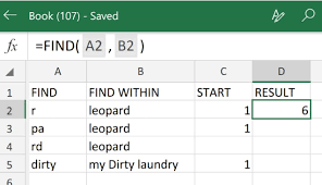The location is returned as the number of characters from the start of within_text. Find Function In Excel Excelchat Excelchat