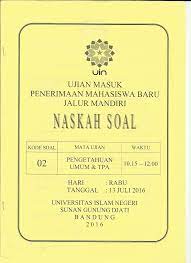 Kisi kisi ujian mandiri uin walisongo. Contoh Soal Jalur Mandiri Uin Mataram Kumpulan Soal Pelajaran 6