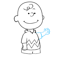 Bend the lines a bit so that they contour to the shape of the head. How To Draw Charlie Brown Really Easy Drawing Tutorial