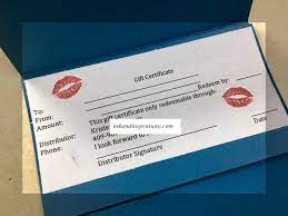 You may also choose to give it to a friend or relative. Gift Certificate Holder